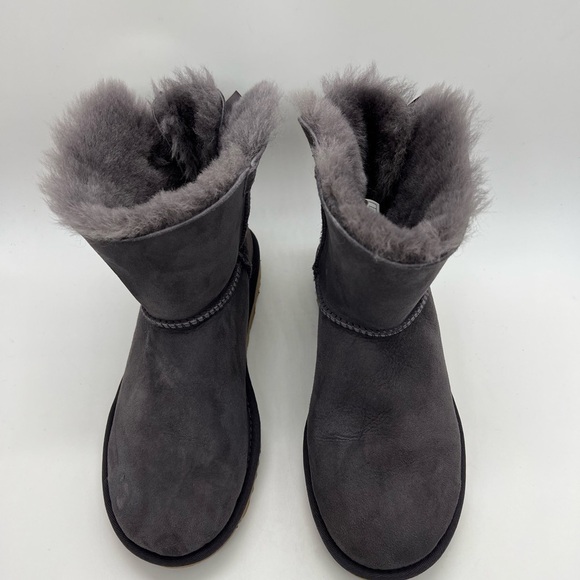 UGG WOMENS SIZE 7 PURPLE MINI BAILEY BOW II BOOTIE - Picture 8 of 15